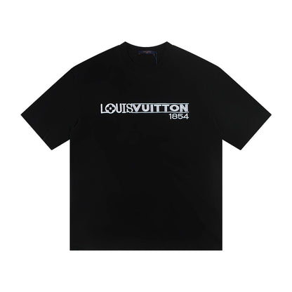 250614 New high-quality embroidered patch T-shirt