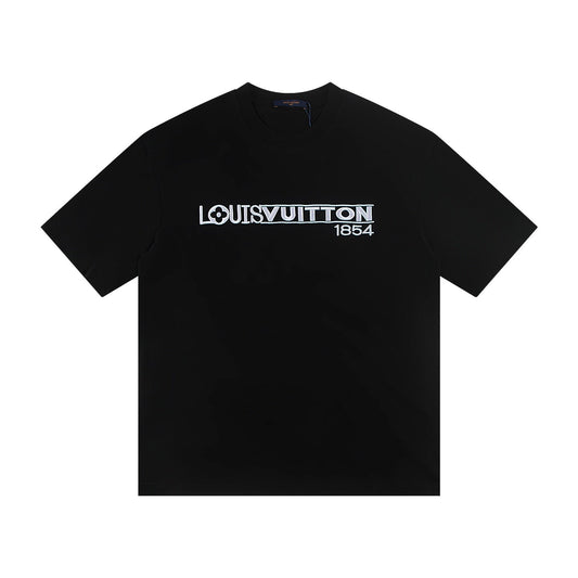 250614 New high-quality embroidered patch T-shirt
