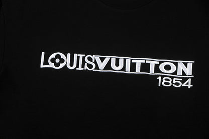 250614 New high-quality embroidered patch T-shirt