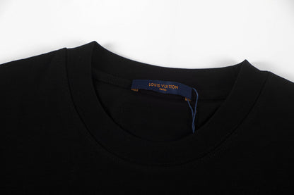 250614 New high-quality embroidered patch T-shirt