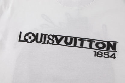250614 New high-quality embroidered patch T-shirt