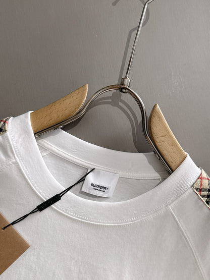 250614 New high-quality embroidered patchwork T-shirt