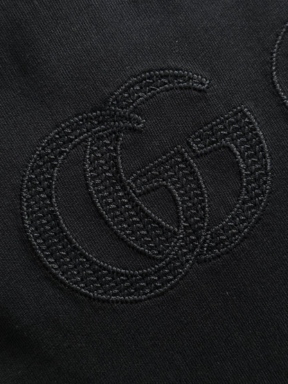 250614 New high-quality embroidered patchwork T-shirt