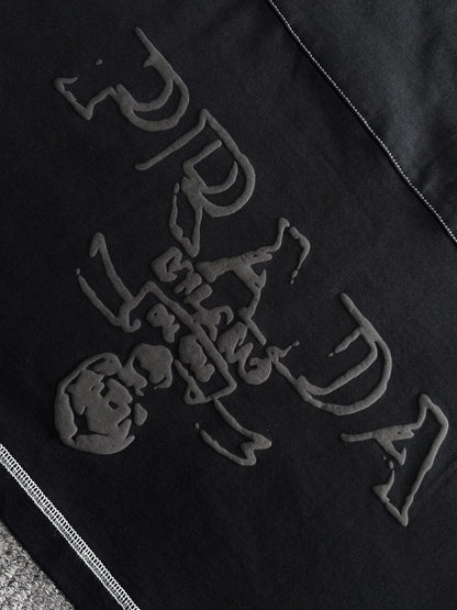 250614 New high-quality embroidered patchwork T-shirt