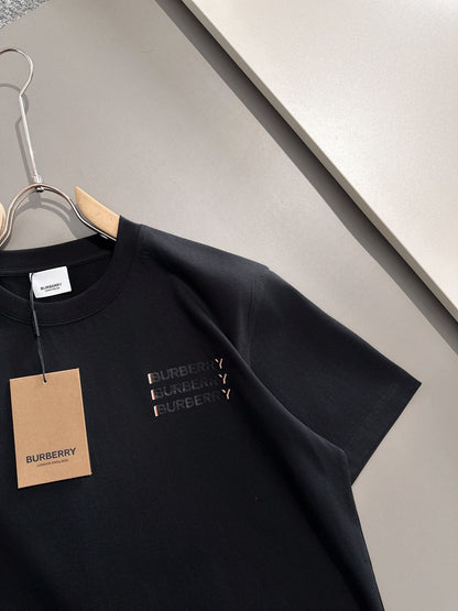 250614 New high-quality embroidered patchwork T-shirt