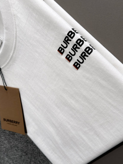 250614 New high-quality embroidered patchwork T-shirt