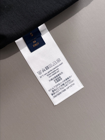 250614 New high-quality direct-spray gradient embroidery T-shirt
