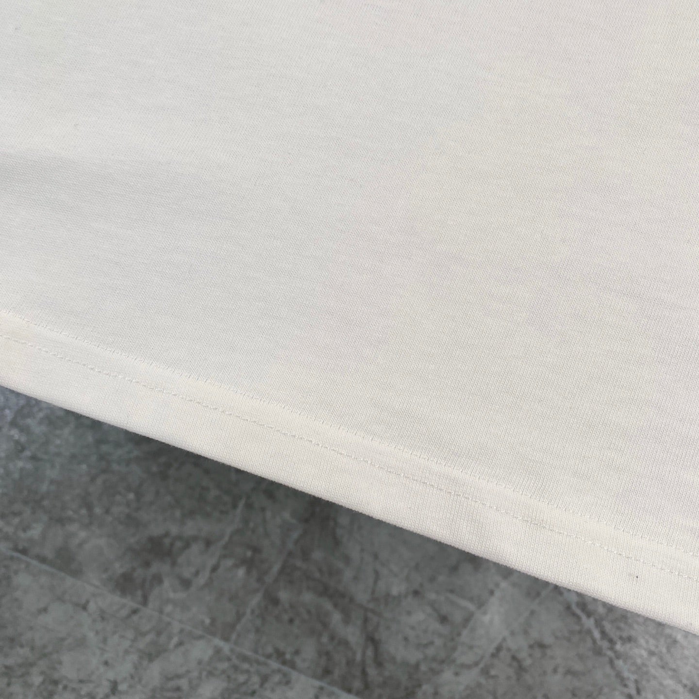 250614 New high-quality cartoon logo necklace printed T-shirt