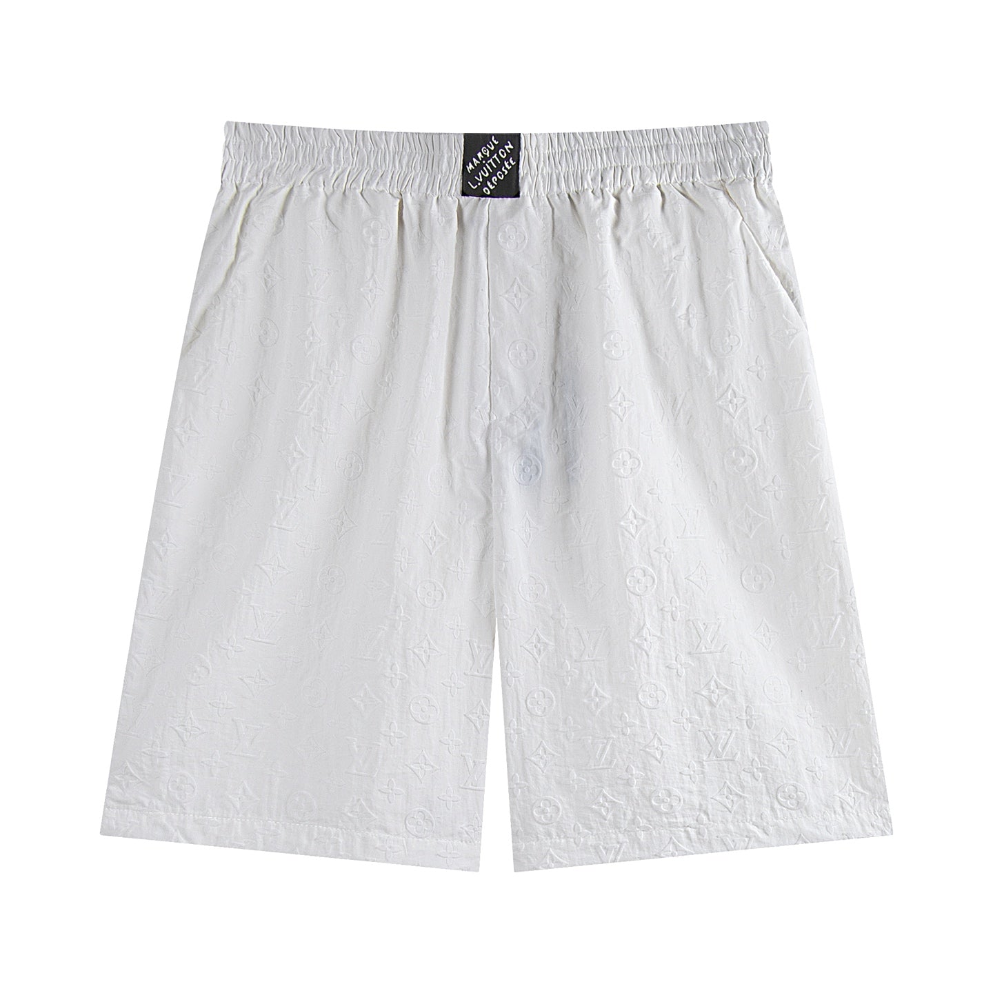 250614 New high-quality flocking pattern shorts