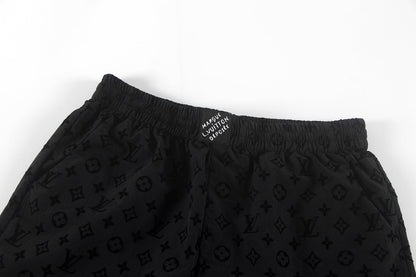 250614 New high-quality flocking pattern shorts
