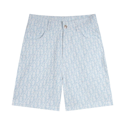 250614 New high-quality casual jacquard denim shorts