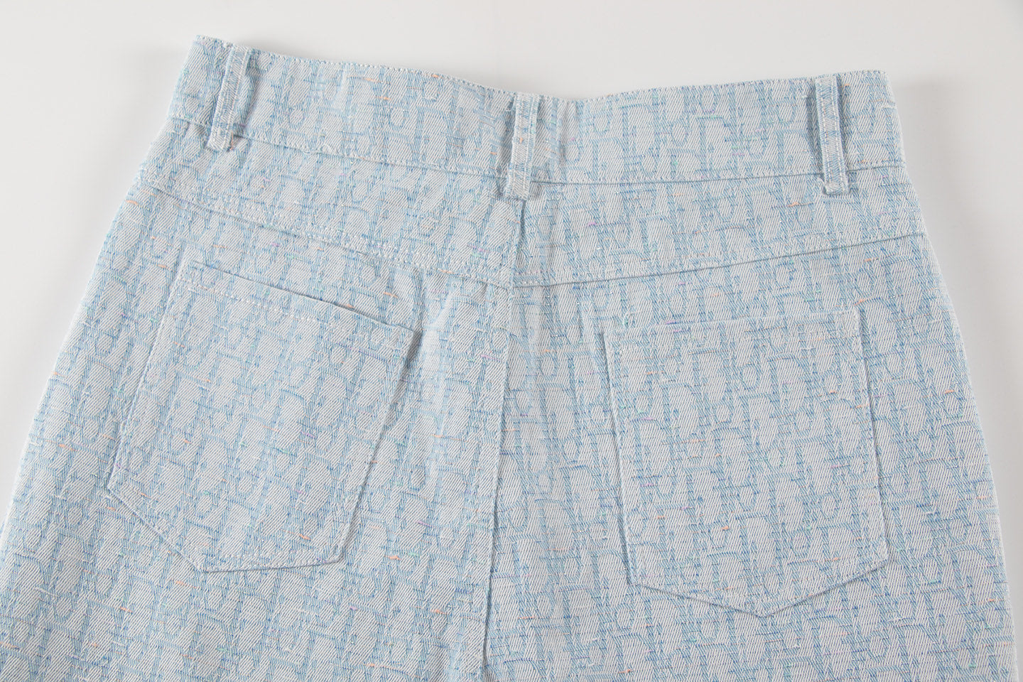 250614 New high-quality casual jacquard denim shorts