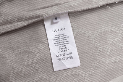 250617 New high-quality denim jacquard suit shirt