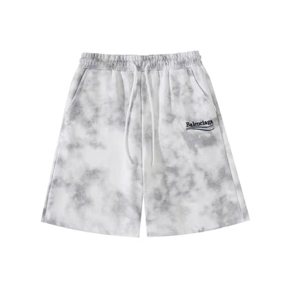 250617 New high-quality knitted washed cotton shorts