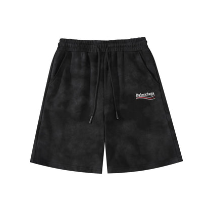 250617 New high-quality knitted washed cotton shorts