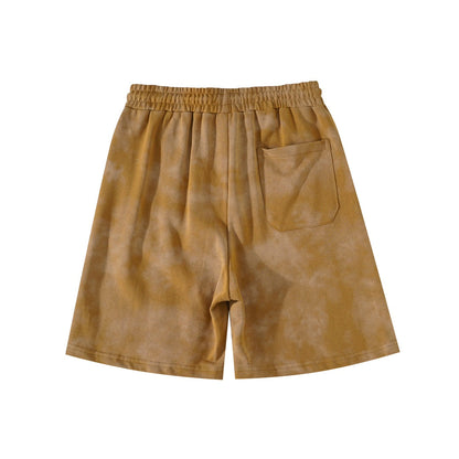 250617 New high-quality knitted washed cotton shorts