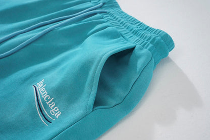 250617 New high-quality knitted washed cotton shorts