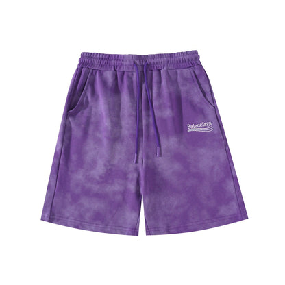250617 New high-quality knitted washed cotton shorts