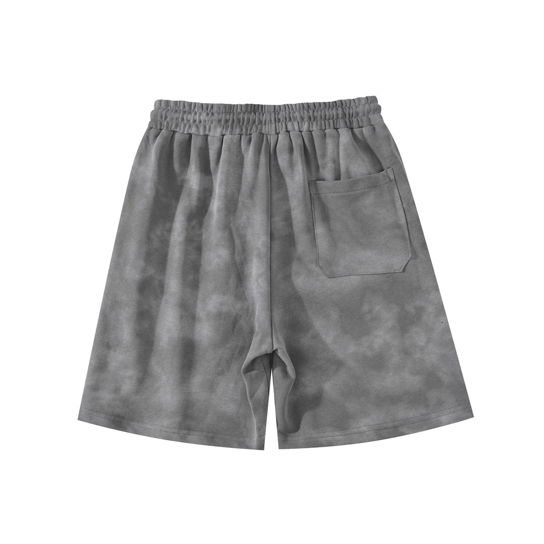 250617 New high-quality knitted washed cotton shorts