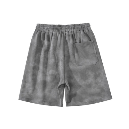 250617 New high-quality knitted washed cotton shorts