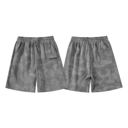 250617 New high-quality knitted washed cotton shorts