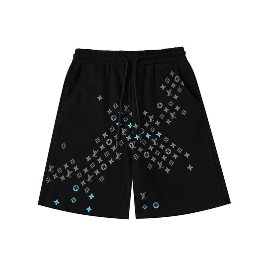 250617 New high-quality knitted washed cotton shorts