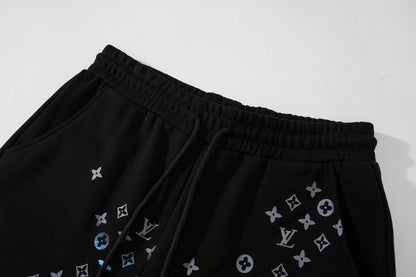 250617 New high-quality knitted washed cotton shorts