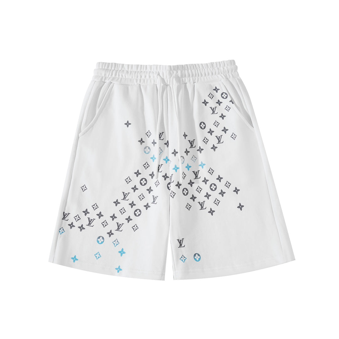 250617 New high-quality knitted washed cotton shorts