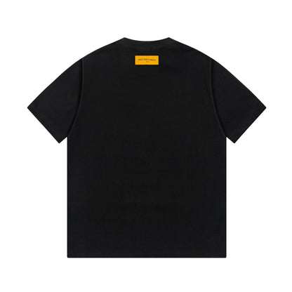 250617 New color hand-painted graffiti T-shirt