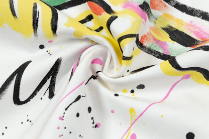250617 New color hand-painted graffiti T-shirt