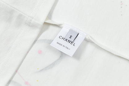 250617 New color hand-painted graffiti T-shirt