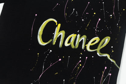 250617 New color hand-painted graffiti T-shirt