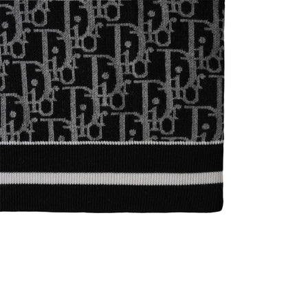 250617 New high-quality jacquard round-neck casual sweater T-shirt