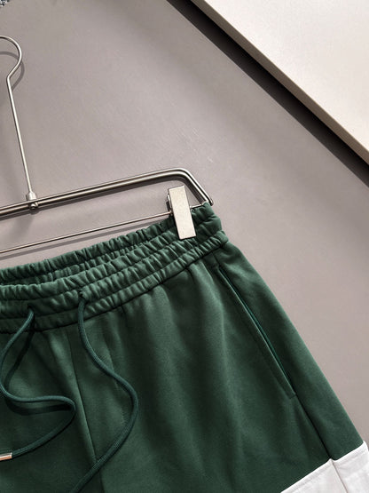 250617 New high-quality color-blocking and patchwork shorts