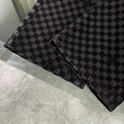 250617 New high-quality checkered jeans