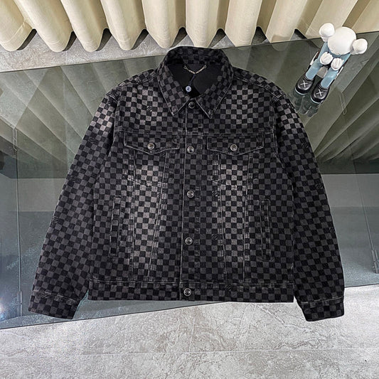 250617 New high-quality checkered jacket