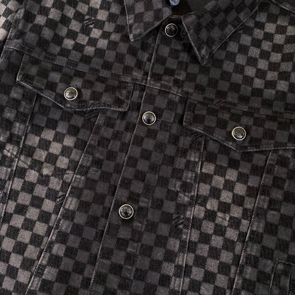 250617 New high-quality checkered jacket