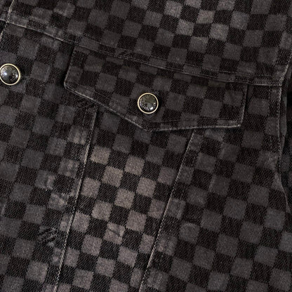 250617 New high-quality checkered jacket