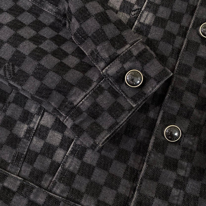 250617 New high-quality checkered jacket