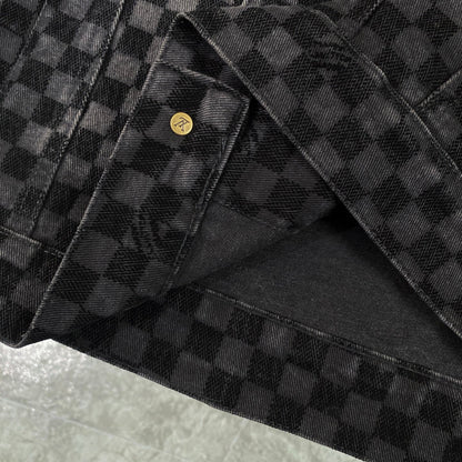250617 New high-quality checkered jacket