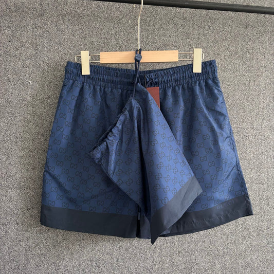 250617 New high-quality silk sports beach shorts