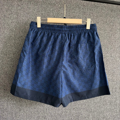 250617 New high-quality silk sports beach shorts