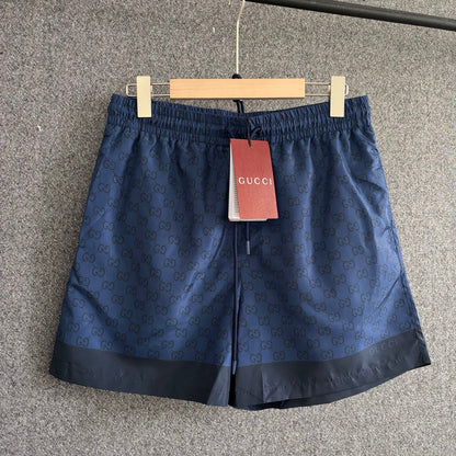 250617 New high-quality silk sports beach shorts