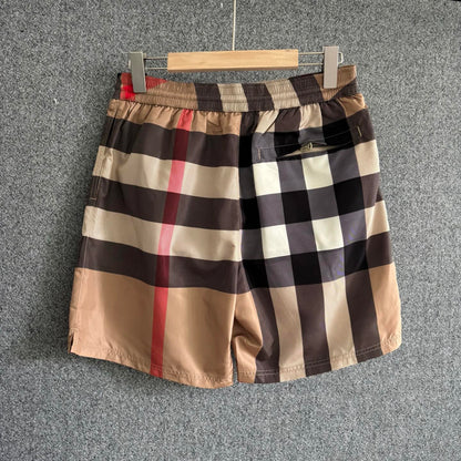 250617 New high-quality classic checkered shorts