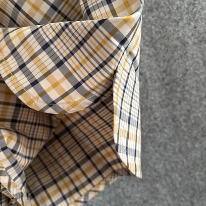 250617 New high-quality checkered cotton casual shorts