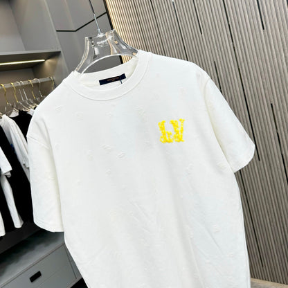 250617 New high-quality distressed printed T-shirt