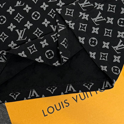 250624 New high-quality lower half printed T-shirt