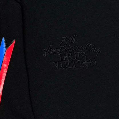 250624 New high-quality, simple cuff patchwork T-shirt