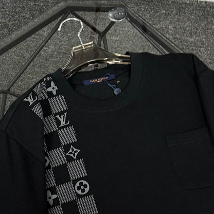 250624 New high-quality printed pocket T-shirt