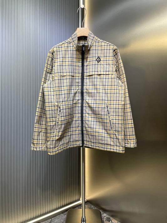 250722 New high-quality custom fabric zipper jacket